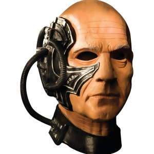 New Star Trek Tng The Next Generation Locutus Picard Costume Mask Standard Size - All