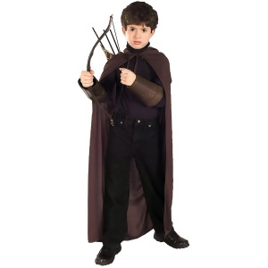 Lord of the Rings Childs Legolas Costume Cloak Arrows Boys Medium-Large 6-14 for ages 4-10 approx 23 chest 21 waist - All