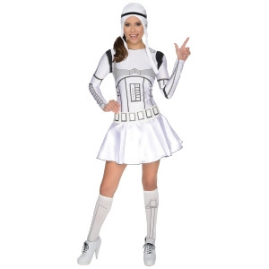 Adult Womens Sexy Female Storm Trooper Star Wars Empire Costume - Womens X-Small (0-2)