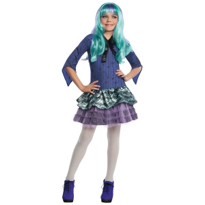 Childs Girls Monster High Twyla 13 Wishes Costume - Girls Large (12-14)