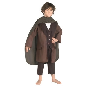 Child's Lord of the Rings Frodo Baggins Hobbit Costume - Boys Large (12-14) for ages 8-10 approx 31"-34" waist~ 55-60" height