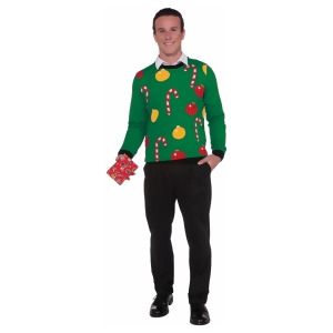 Adult Funny Ugly Christmas Sweater Tis The Season - Large (42-44)