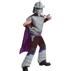 Deluxe Childrens Boys Teenage Mutant Ninja Turtles Shredder Costume - Boys Medium (8-10)