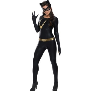 Womens Sexy Classic Grand Heritage 1960s Batman Catwoman Costume - Womens Large (10-14)