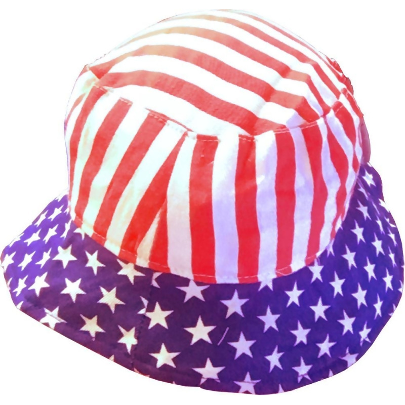 4th of july bucket hat