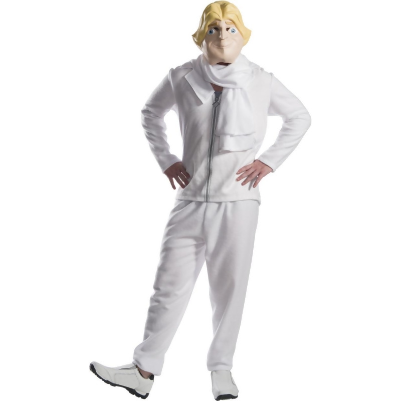 Adult Men S Despicable Me 3 Dru White Tracksuit Costume Mens Standard 46 46 Chest 36 40