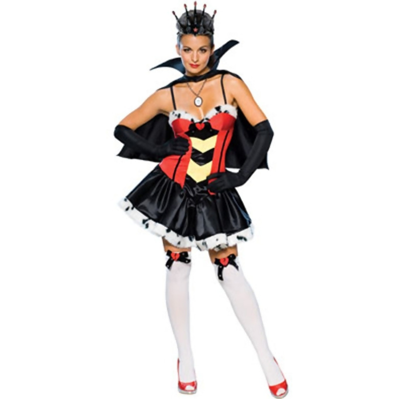 Women S Deluxe Sexy Queen Of Hearts Adult Costume From Blockbuster Costumes At Shop Com Women S Deluxe Sexy Queen Of Hearts Adult Costume From Blockbuster Costumes At Shop Com