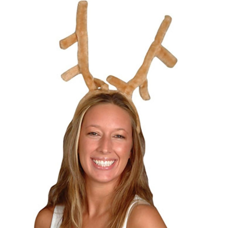 reindeer antler hat