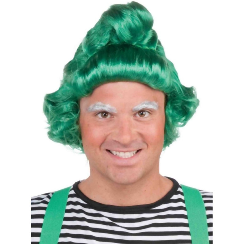 mens green wig