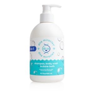DNA Miracles® 3-in-1 Shampoo, Body Wash & Bubble Bath