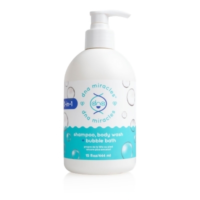 DNA Miracles® 3-in-1 Shampoo, Body Wash + Bubble Bath 