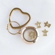 Personalised Mummy's Little Angels Keyring Personalised Mummy's Little Angels Keyring