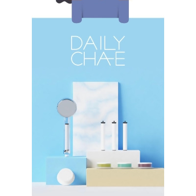 【韓國 DailyCha-E】潔淨濾菌蓮蓬頭+潔淨蓮蓬頭濾芯3入(8個月組合包) 