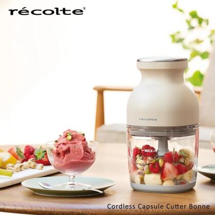 recolte 麗克特 Cordless Bonne 無線萬用調理機 (RCP-7) 白色 