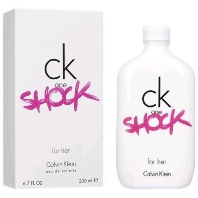 Ck One Shock by Calvin Klein for Women Eau de Toilette Spray 6.7 oz 