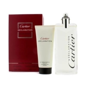 Declaration by Cartier for Men 2 Piece Set Includes: 3.3 oz Eau de Toilette Spray + 3.3 oz All Over Shampoo
