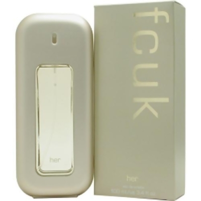 fcuk her by French Connection for Women Eau de Toilette Spray 3.4 oz 