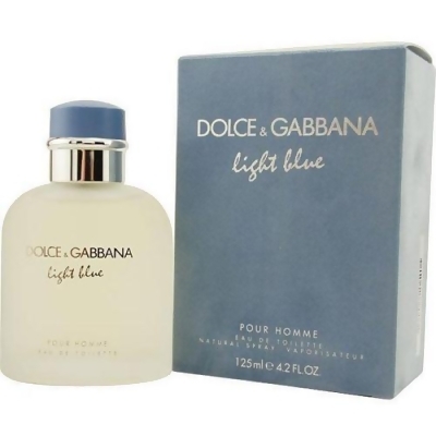 Light Blue by Dolce & Gabbana for Men Eau de Toilette Spray 4.2 oz 