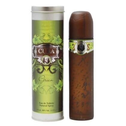 Cuba Green by Cuba for Men Eau de Toilette Spray 3.4 oz