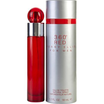360 Red by Perry Ellis for Men Eau de Toilette Spray 1.7 oz 