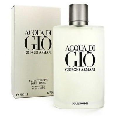 Acqua Di Gio by Giorgio Armani for Men Eau de Toilette Spray 6.7 oz 
