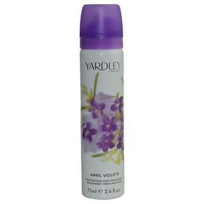 April Violets by Yardley Body Spray 2.6 oz 