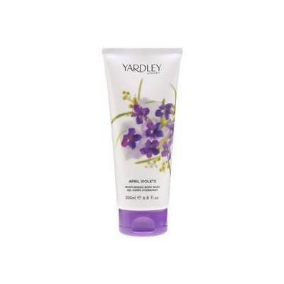 April Violets by Yardley for Women Body Wash 6.7 oz 