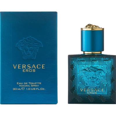 Versace Eros by Versace Eau de Toilette Spray 1.0 oz for Men 