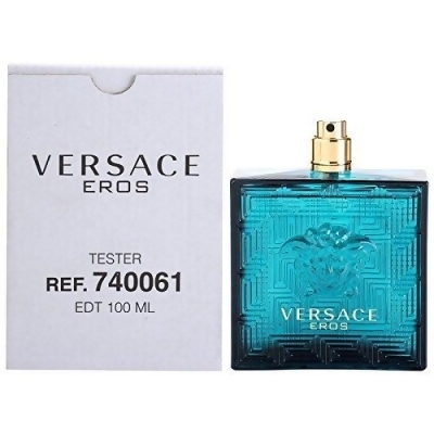 Versace Eros by Versace TESTER for Men Eau de Toilette Spray 3.4 oz 