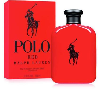 Polo Red by Ralph Lauren for Men Eau de Toilette Spray 4.2 oz 