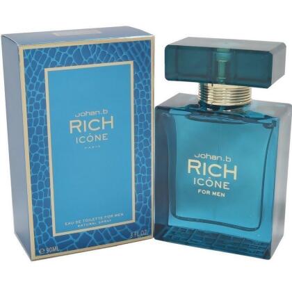 Rich Icone by Johan B for Men Eau de Toilette Spray 3.0 oz