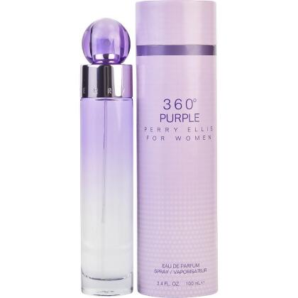 360 Purple by Perry Ellis for Women Eau de Parfum Spray 3.4 oz