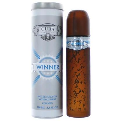 Cuba Winner by Cuba for Men Eau de Toilette Spray 3.3 oz