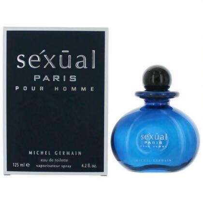 Sexual Paris Pour Homme for Men Eau de Toilette Spray 4.2 oz