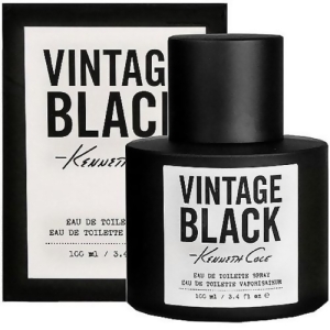 Kenneth Cole Vintage Black for Men Eau de Toilette Spray 3.4 oz - All