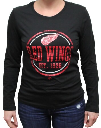 detroit red wings women's t shirts