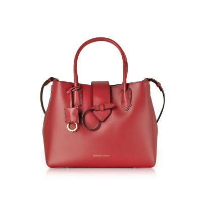 Emporio Armani Designer Handbags Smooth Leather Tote Bag