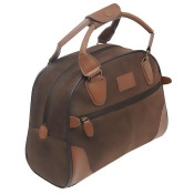 kangol pu trim holdall