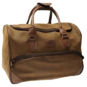 kangol pu trim holdall