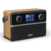 ROBERTS Stream 94i Portable DAB+/FM Smart Bluetooth Radio - Black & Wood ROBERTS Stream 94i Portable DAB+/FM Smart Bluetooth Radio - Black & Wood
