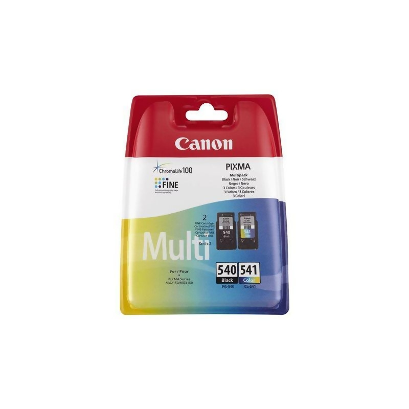 Canon PG-540 / CL-541 Multipack - 2-pack - black, colour (cyan, magenta, yellow) - original 