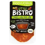 Kiddylicious Little Bistro cheesy curly pasta with veggies 180g Kiddylicious Little Bistro cheesy curly pasta with veggies 180g