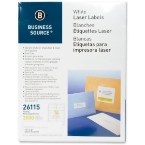 Business Source Mailing Laser Label - All