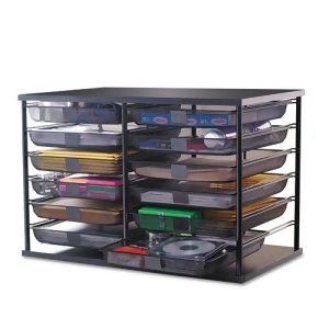 12-Compartment Organizer With Mesh Drawers 23 4/5 X 15 9/10 X 15 2/ - All