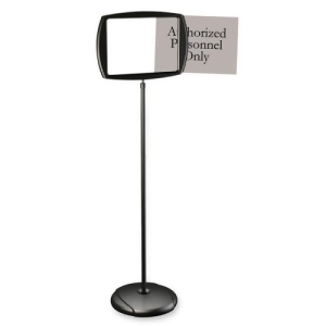 Mastervision Interchangeable Floor Pedestal Sign - All