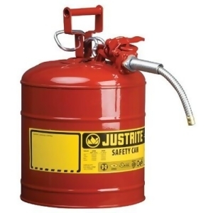 2 Gallon Red Safety Can Type Ii Accuflow 5/8 Hose - All