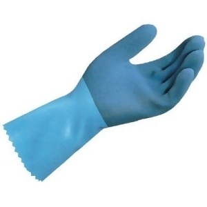 Style Ll-301 Size Largeblue Grip Rubber Glove - All