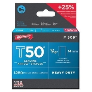 50016 T50 9/16 Staples1 250/Pk .050 Wire - All