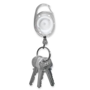 Tatco Reel Key Chain With Chrome Carabiner - All