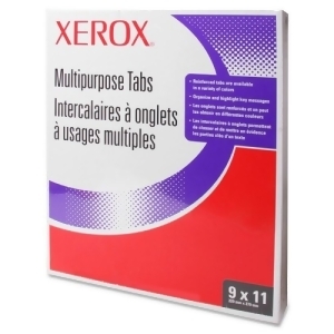Xerox 3-Hole Straight Collated Tab Index Dividers - All